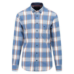 Fynch Hatton Premium Flannel Check Cotton Shirt